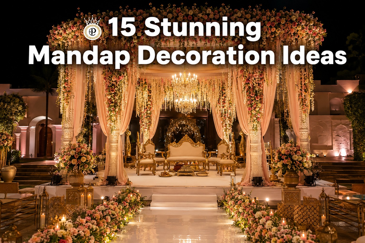 15 Stunning Mandap Decoration Ideas for Jaipur Palace Weddings in 2026
